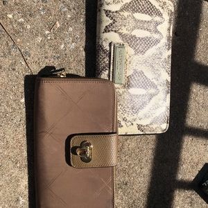 Vera Bradley wallet & Olivia & joy!